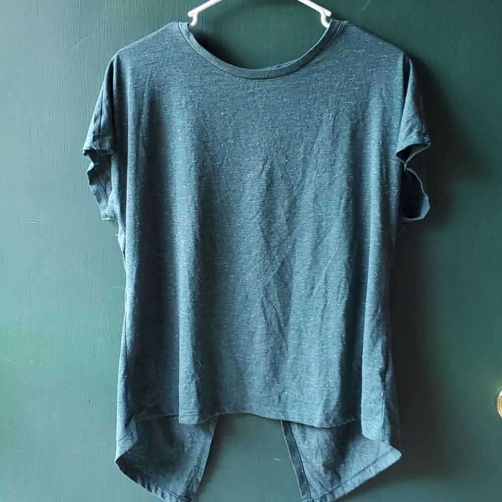 Sparkly Blue Athletic Tee